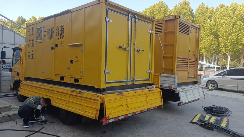 市南柴油发电机组和UPS电源配合使用时的注意事项